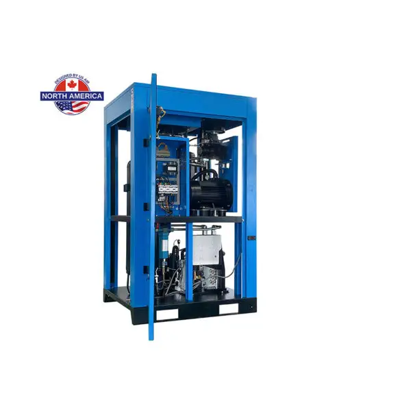 15 HP US AIR CENTER Rotary Screw Compressor With Built in Dryer And Tank | 3 Phase | 208-600 Volts | 63 CFM - Image 6