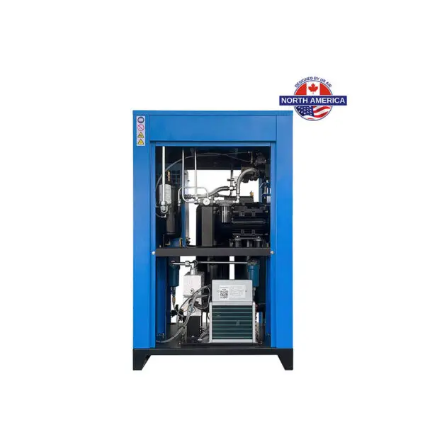 7 HP US AIR CENTER Rotary Screw Compressor With Built in Dryer And Tank  | 3 Phase | 208-230 Volts | 29 CFM - Image 5