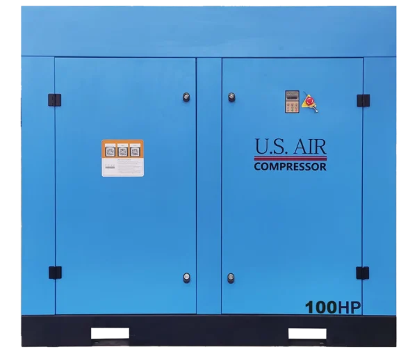 100 HP Two Stage VSD Rotary Screw Air Compressor | 3 Phase | 460-600 Volts | 520 CFM