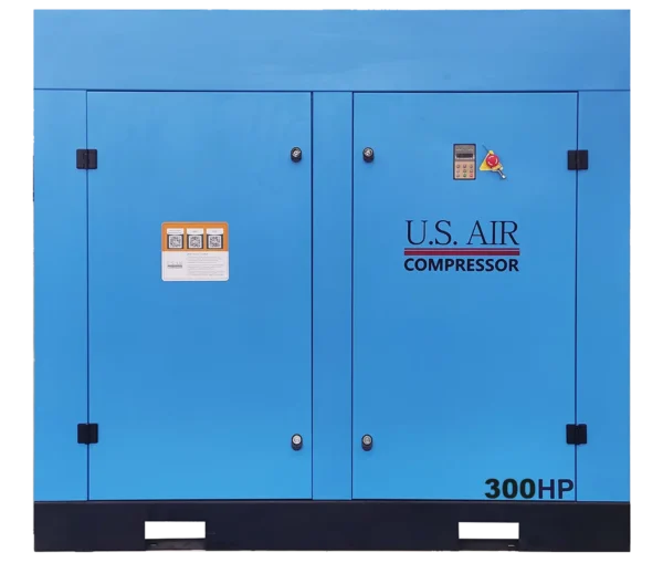 300 HP Two Stage VSD Rotary Screw Air Compressor | 3 Phase | 460-600 Volts | 1650 CFM