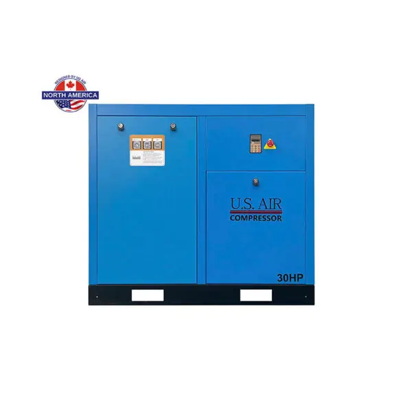 30 HP Variable Speed Drive Rotary Screw Air Compressor | 1-3 Phase | 208-600 Volts | 135 CFM