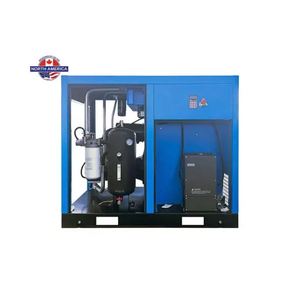 50 HP Variable Speed Drive Rotary Screw Air Compressor | 1-3 Phase | 208-600 Volts | 240 CFM - Image 5