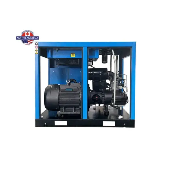 50 HP Variable Speed Drive Rotary Screw Air Compressor | 1-3 Phase | 208-600 Volts | 240 CFM - Image 3