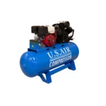 13 HP Gasoline Piston Compressor | With 80 Gallon Tank | 35 CFM