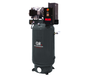 7 HP OIL FREE TANK MOUNTED SCROLL -VSD- Compressor  | 1-3 Phase | 208-600 Volts | 30 CFM